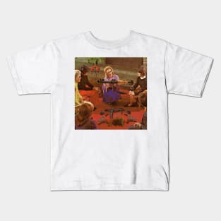 Aunt Daisy's Tea Party Kids T-Shirt